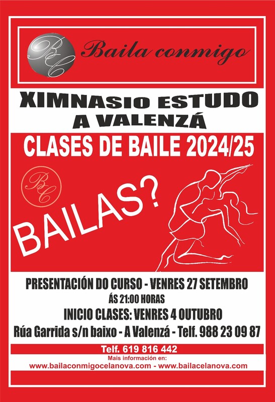 CLASES DE BAILE EN A VALENZA -OURENSE